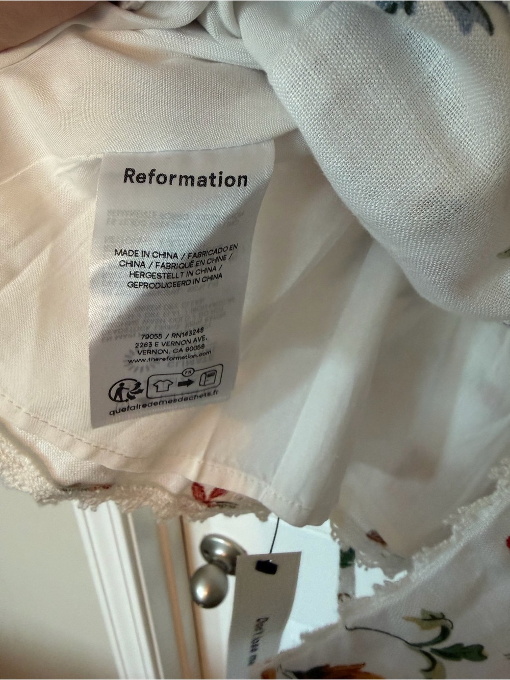 Reformation Viola Top - Corsini NWT - Picture 5 of 7